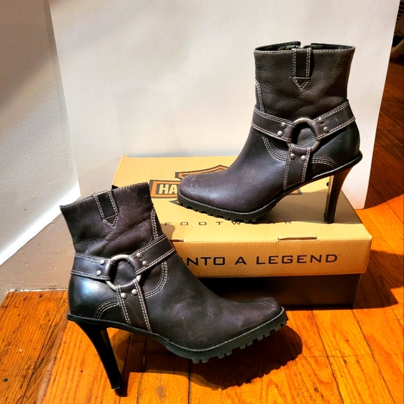 Harley Davidson boots size 7.5 - Picture 1 of 10